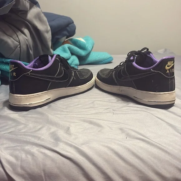 Nike Air Force 1 Low '07 LV8 EMB "World Champ - Lakers" - Picture 5 of 6